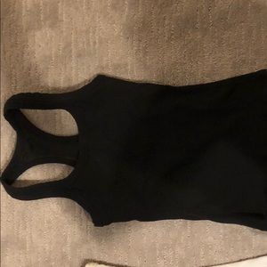 Alo black workout tank size small